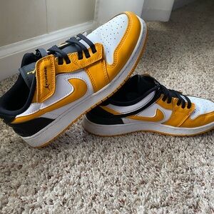 Nike Yellow and Black Sneakers